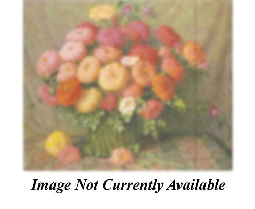 Zinnias and Morning-Glory